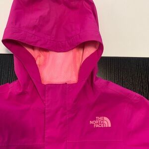 The North Face windbreaker/rain jacket - girls XXS (size 5)